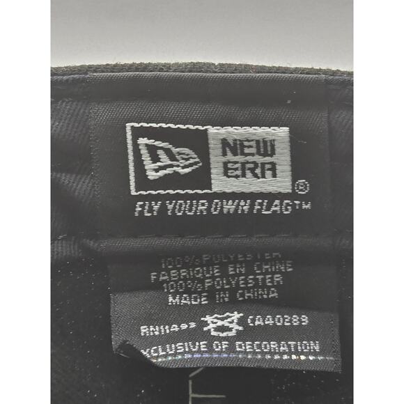 New Era Baltimore Ravens Hat 9Forty Black Adjustable‎ NFL Strapback Cap Football - Picture 11 of 12